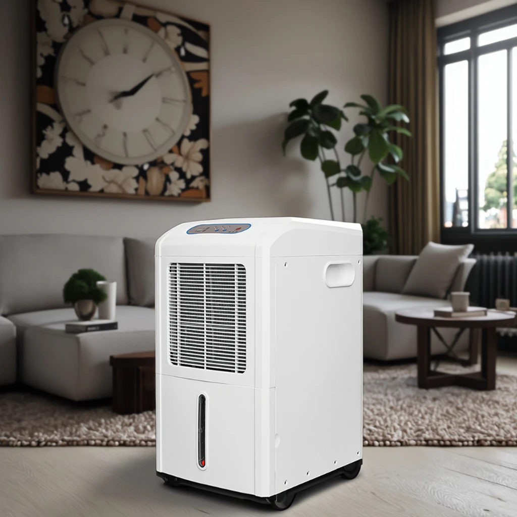 

Hot Sale 50L Portable Commercial and Household Desiccant Household Dehumidifier Industrial Grade Residential