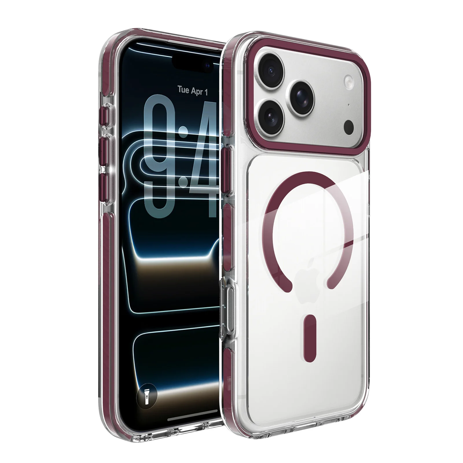 Für iPhone 18 Pro Max Hülle Magnetische Schutzhülle PC+TPU Schutz für iPhone 17 Pro Max 18 Pro 17 Pro Cover – Detail 15