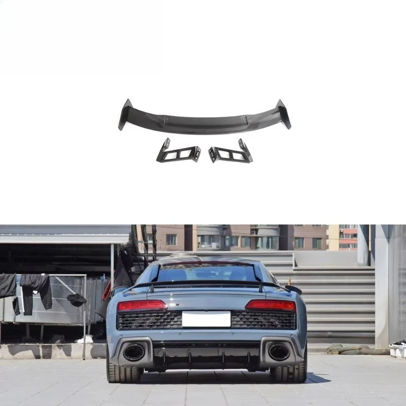 

Dry Carbon Fiber R8 V10 High Rear Wing for Audi R8 V10 2023