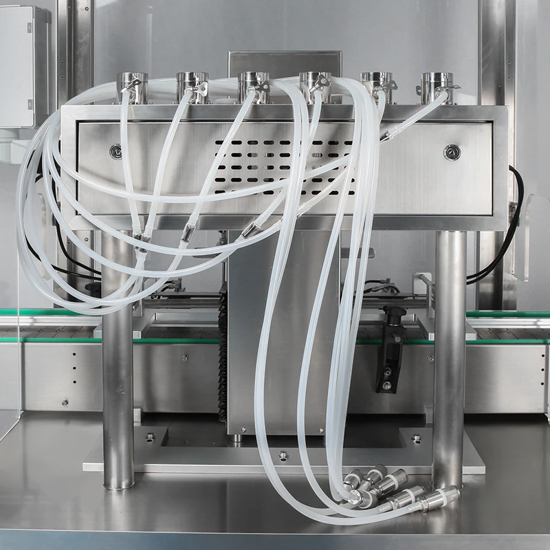 Automatic High Speed 4/6/8 Heads Quantitative Bottle Filler Liquid Filling Machine