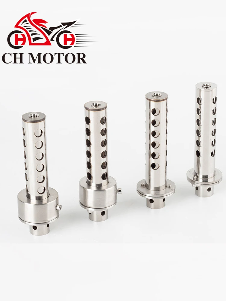 Universele 48MM 51MM motoruitlaatsysteem Draaibare Verstelbare Motoruitlaat RVS DB Killer slip-on - afbeelding 2