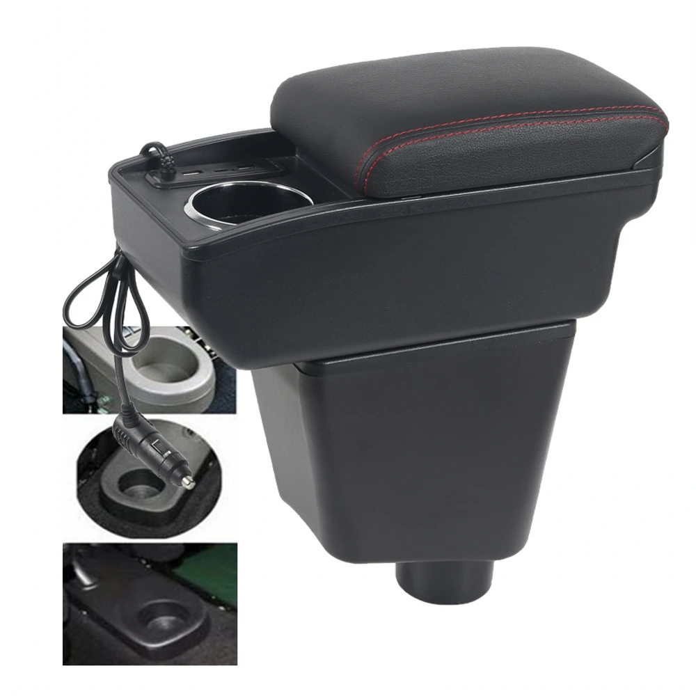 ルノー-キャプチャー-クリオ-3-4-iii-iv-アームレスト-ボックス-﻿-レストアーム中央コンテンツストアケースコンソールストレージエルボサポート