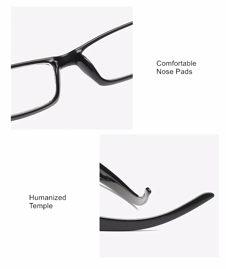 SWOKENCE Myopie Brille Dioptrien-0,5 zu-10 Männer Frauen Rezept Brillen Für Kurzsichtig Astigmatismus Anpassbare F038 – Detail 17