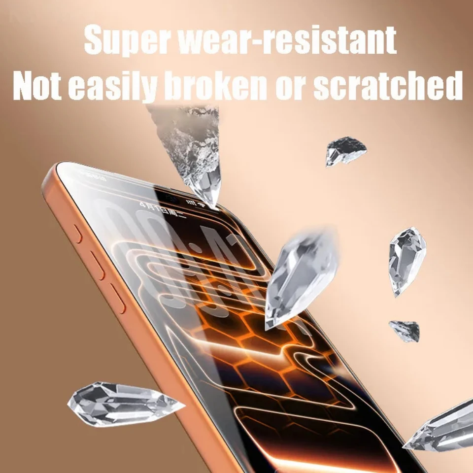 NNBILI 2 Piezas Vidrio Templado de Privacidad de Cobertura Completa para iPhone 17 16 15 14 13 12 11 Pro Max Compatible con Funda, Sin Burbujas 5