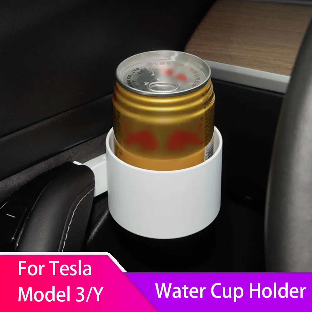 Door Mount Cup Holder For Tesla Model 3 Tesla Model Y 2017-2024 Drink Coffee Bottle Stand Automobile Water Cup Holder