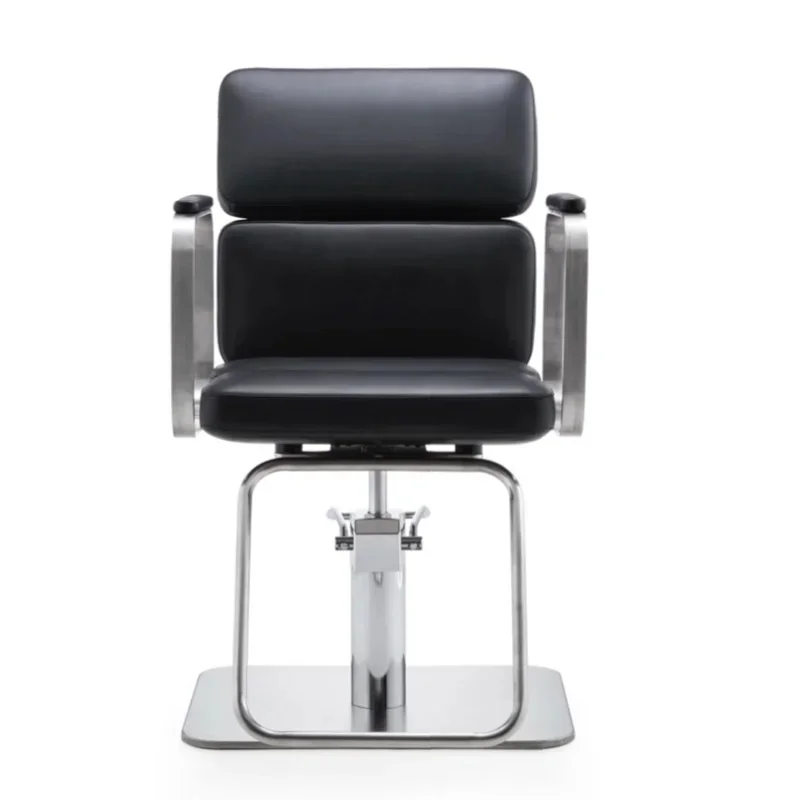 

Aesthetic Swivel Beauty Chair for Hair Stylists with Luxury Mirror Set - Salon Vanity Furniture