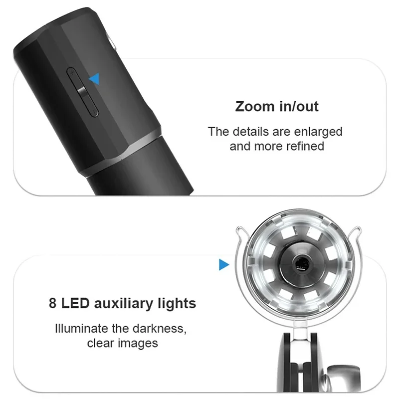 USB Dermatoskop Haut Analysator Maschine Professionelle Ästhetische Ausrüstung Mikroskop für Löten Gesichts Analysator Kopfhaut Diagnosti