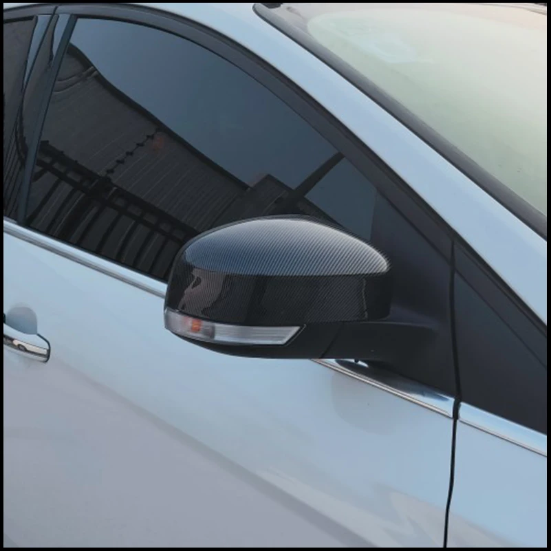 

For Ford Focus 2012-2017 Side Rearview Mirror Cover Cap Housing Replace Trim Car Styling Auto Accessories
