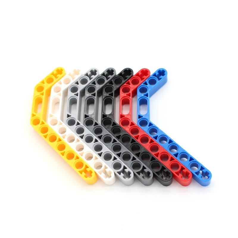 35pcs Technology Parts 32009 Bent Thick 1x11.5 Double Bricks Building Blocks Liftarm Compatible Accessories Mechanical