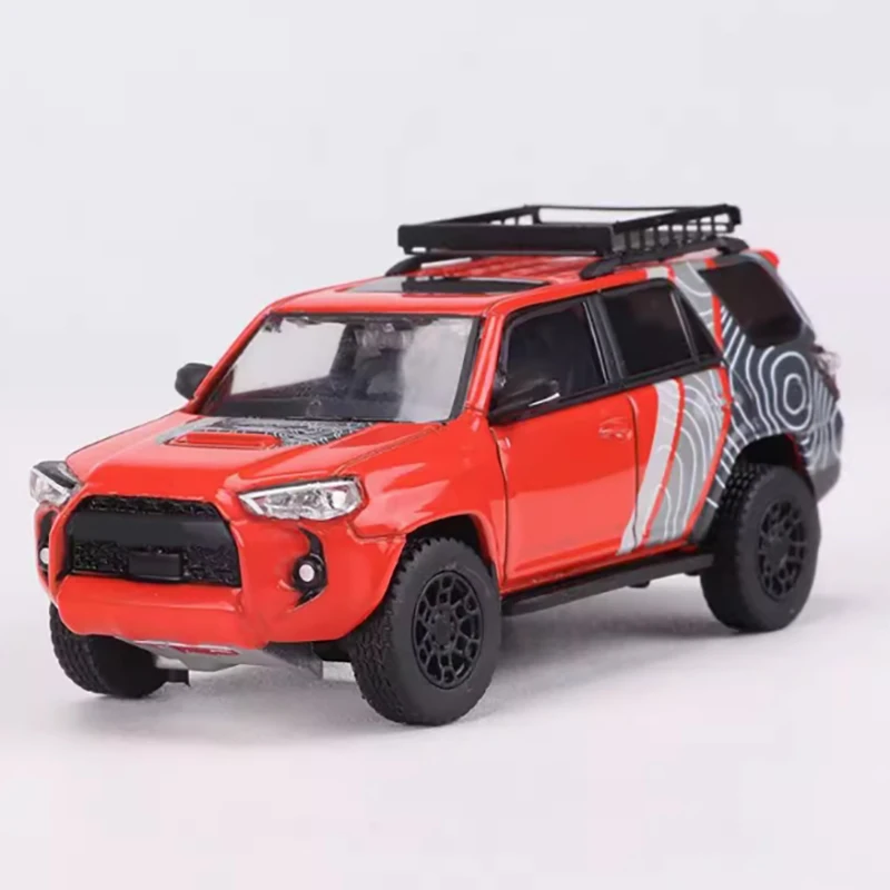 دييكاست 1: 64 مقياس على الطرق الوعرة سيارة SUV محاكاة نموذج سيارة سبيكة نموذج سيارة هواية جمع الحلي الهدايا اللعب #2