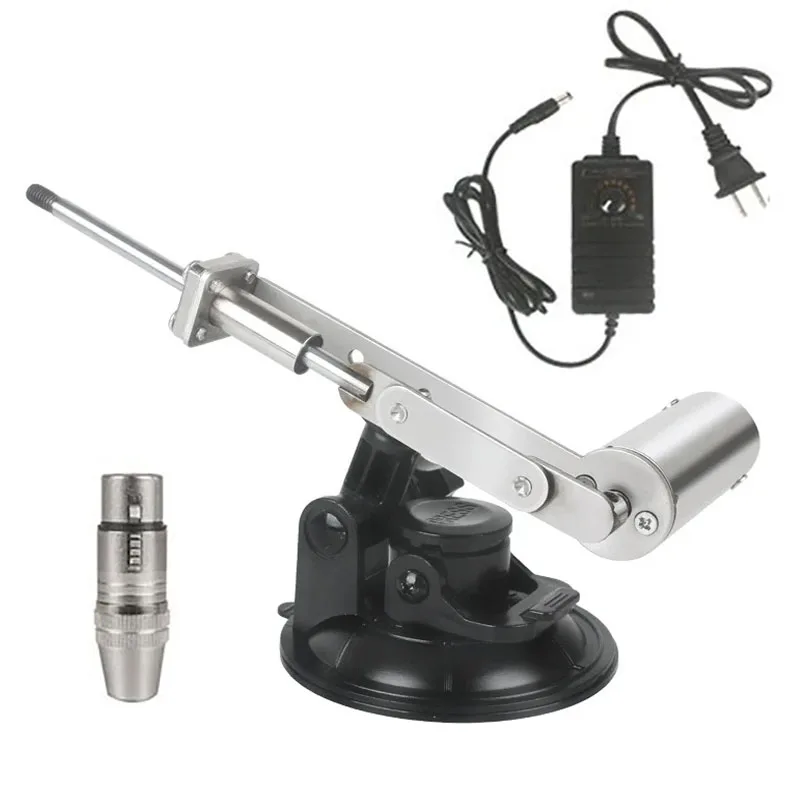 Telescopic Linear Actuator kit DC 24V 2A Power Adjustable speed 90mm Suction Cup Reciprocating Mechanism Motor Stroke 39mm