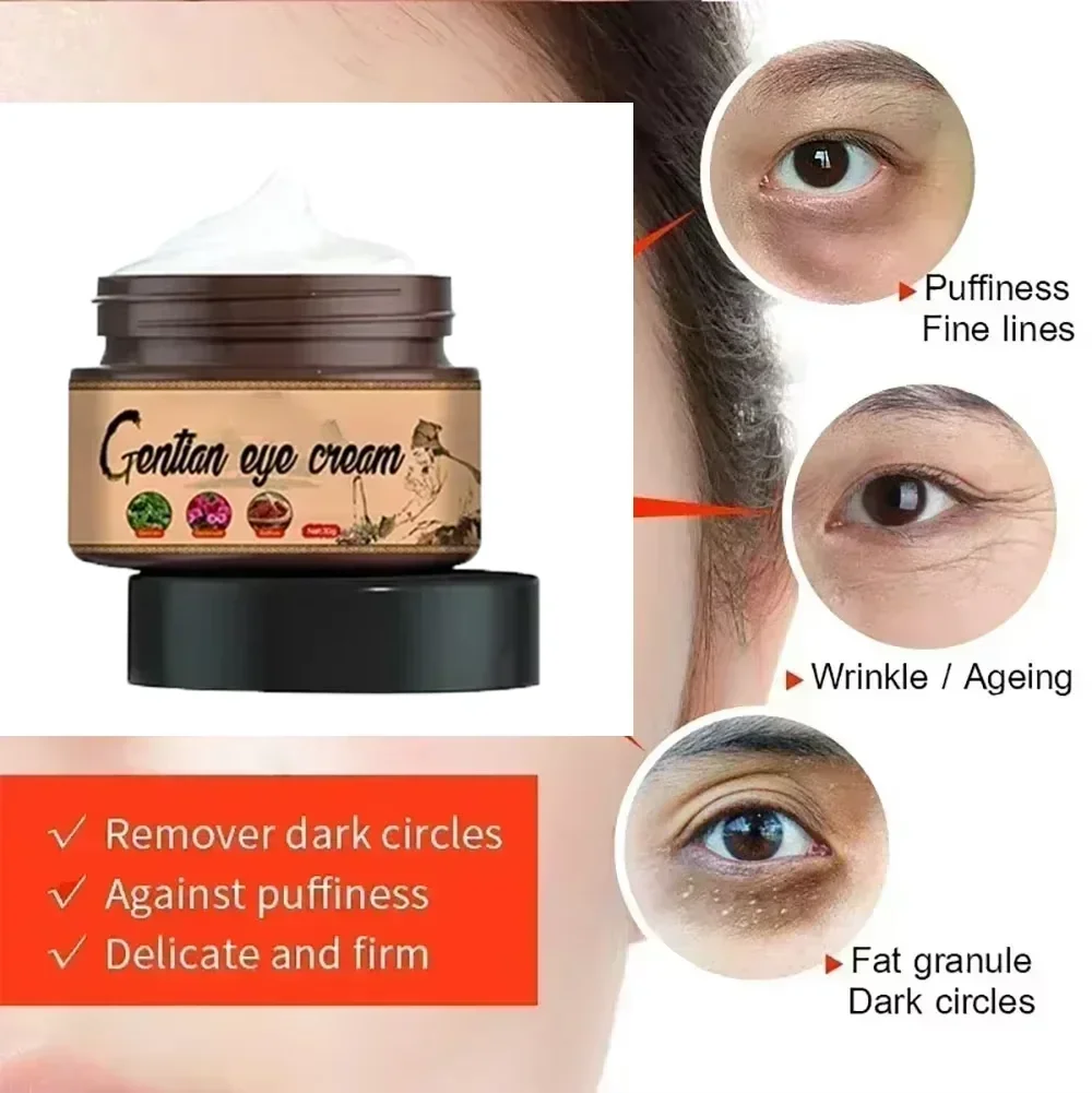 Creme para os olhos Sem sacos, olheiras, desbota linhas finas, antienvelhecimento, inchaço, reafirmante, cuidados com os olhos, tanto para homens quanto das mulheres