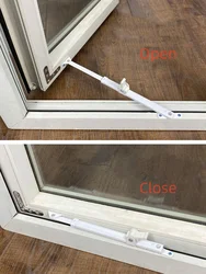 Window Restrictor Adjustable Window Stopper Lock Limiter