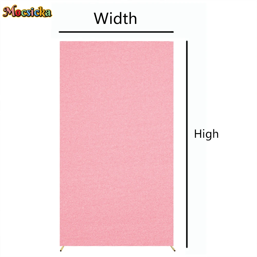 خلفية تصوير مستطيلة الشكل من Mocsicka ، خلفية غلاف بلون واحد ، جانب مزدوج ، زفاف ، حفلة عيد ميلاد ، ديكور مخصص