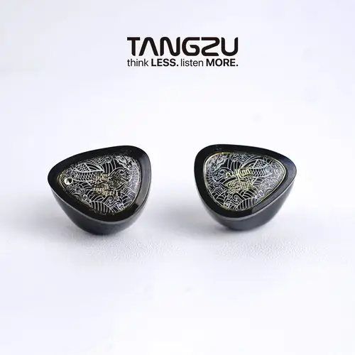 TANGZU WANER SG 2 Auriculares intrauditivos dinámicos individuales, controlador PET de 10 mm, cable desmontable, sonido Hi-Fi