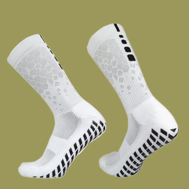 3/5 Pairs High Quality Men's Football Sports Socks Breathable Light Men High Tube Socks Comfortable Anti Slip Men's Soccer Socks