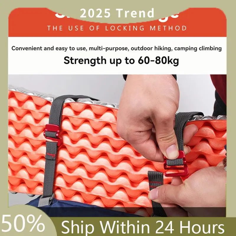 

A35F New 4PCS Hiking Climbing Tension Belts Buckle Tie-Down 1.5M Belt Cargo Straps Cord Tape Nylon Rope With Quick Release Hook