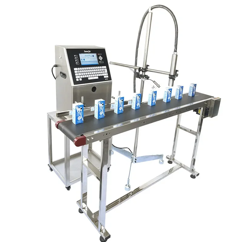 2026 Trace code W900 industrial grade new upgraded version of automatic assembly line production date coding small character