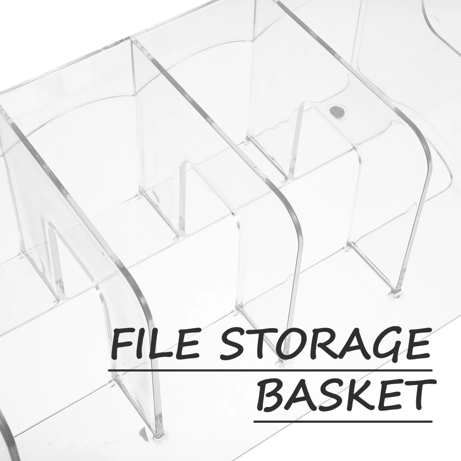 Desktop Plastic Bookend Multi-Function Organizer for Office Book Holder File Document Storage Bookshelf Accessories