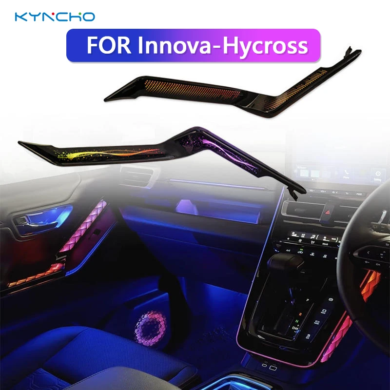 For Toyota Innova Dynamic Car Ambient Light System LED Symphony Interactive Interior Light Ambiance Control Auto Interior Light