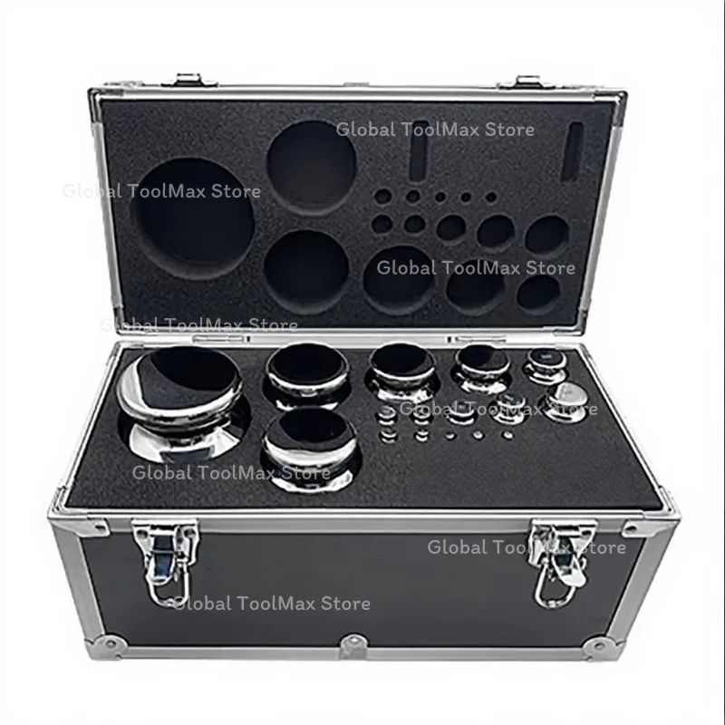 F1 Grade 28PCS 1mg-5kg 304 Stainless Steel Digital Scale Calibration Weights Kit Set Laboratory High Precision Gram Scale