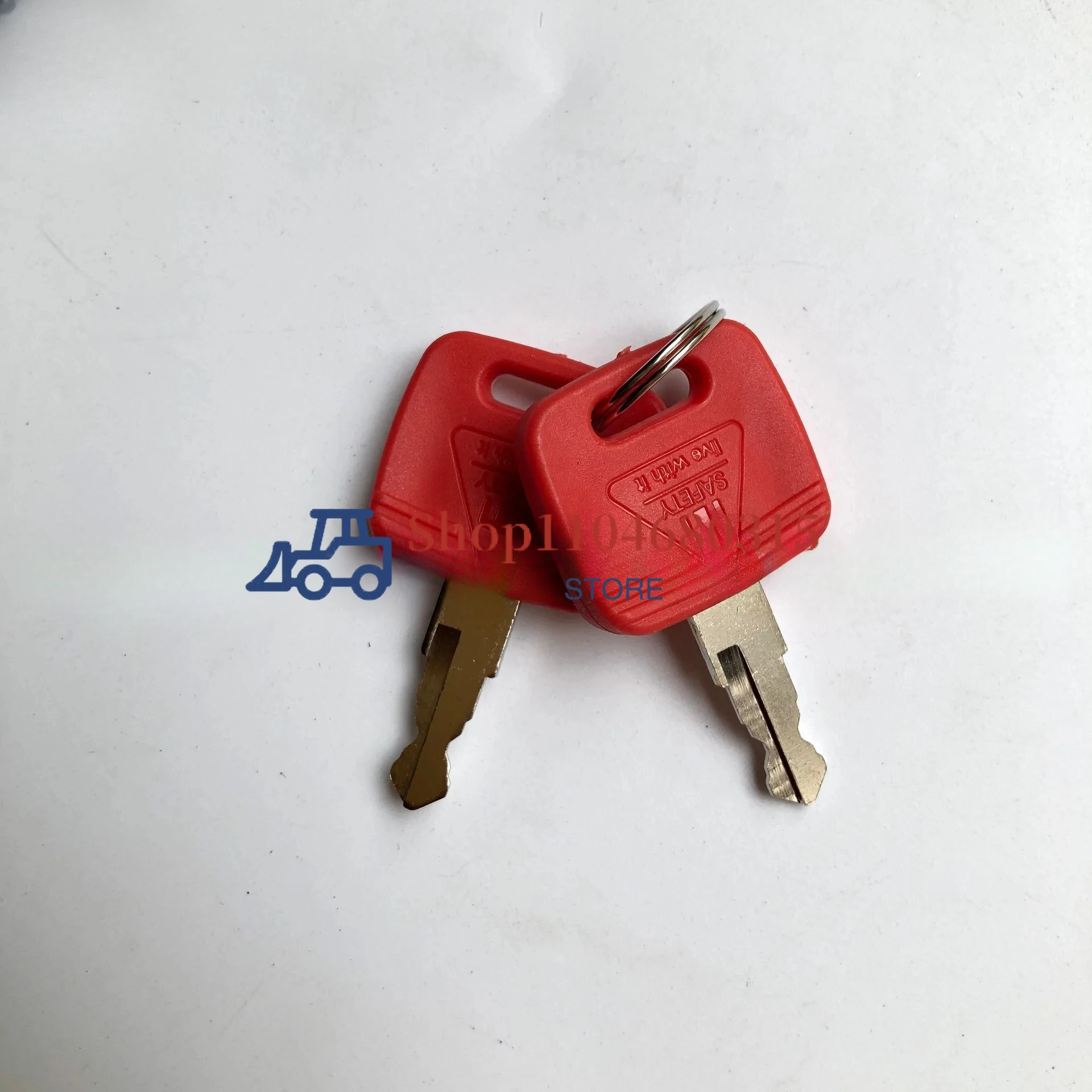 

2Pcs For John Deere Tractor Ignition Keys OEM RE183935 RE43492 RE71557 Models 6010 6110 6210 6310 6410 6510 6610 6810 6910
