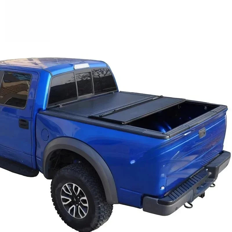 OE‑Fit High Quality Hard Low Profile Trifold Aluminum Tonneau Cover F0 - .Ft Pickup Truck Bed