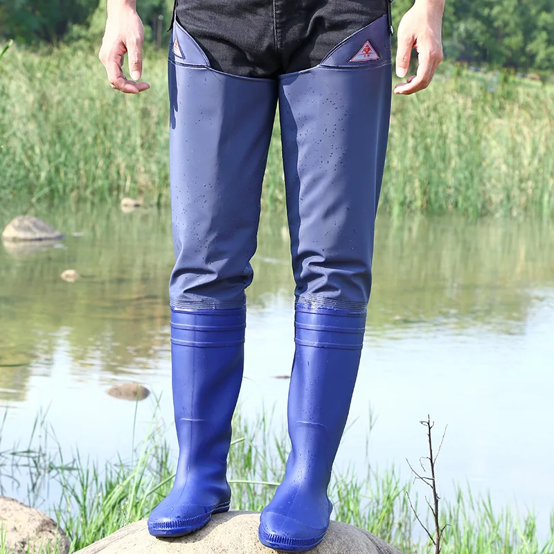 Fishing Boots Foldable Soft Sole Beef Tendon Wear-Resistant Car Wash Shoes
