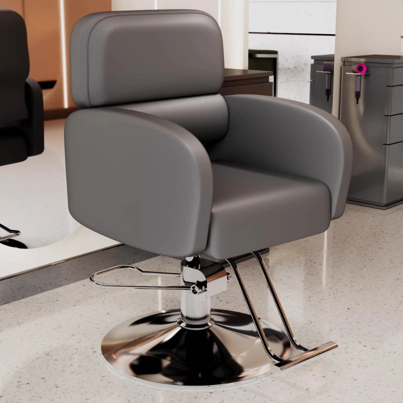 

Styling Coloring Barber Chairs High-end Modern Barber Chairs Minimalist Nice Commercial Furniture Sedia Da Barbiere ZY40LFY