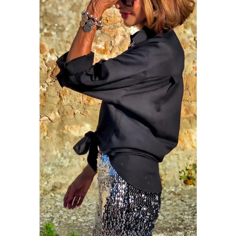 セクシーな女性スパンコールフレアパンツ Y2K エレガントなハイウエストスパークルグリッタースキニースリムパンツナイトクラブウェアストリート