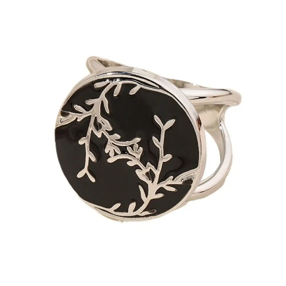 

Portable Alloy Scarf Clip Clothes Corner Decor Black/White Shawl Fixed Buckle Jewelry Accessory Headscarf Brooch