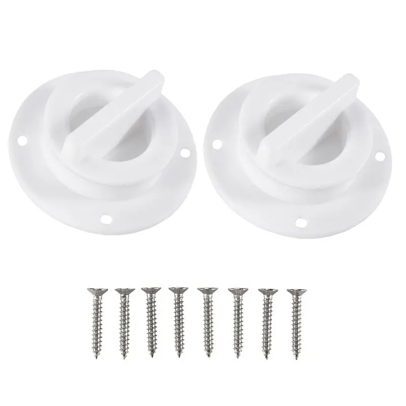 

AEF6-Универсальный белый нейлоновый сливной клапан для лодок с креплением на транец/палубу, заглушка-пробка, сменные аксессуары