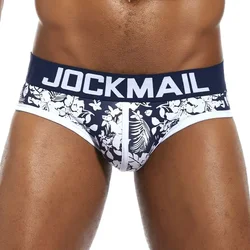 Men Underwear Briefs Cotton Printed Sexy Men Boxer Briefs Slips Cueca Masculina Male Panties Calcinha Calzoncillos Hombre