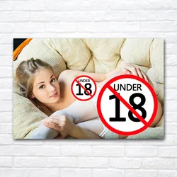 Uncensored Art Nude Beauty Sexy Young Girl Canvas Painting Wall Picture for Home Bedroom Decoration Modern Decor Poster Boy Gift