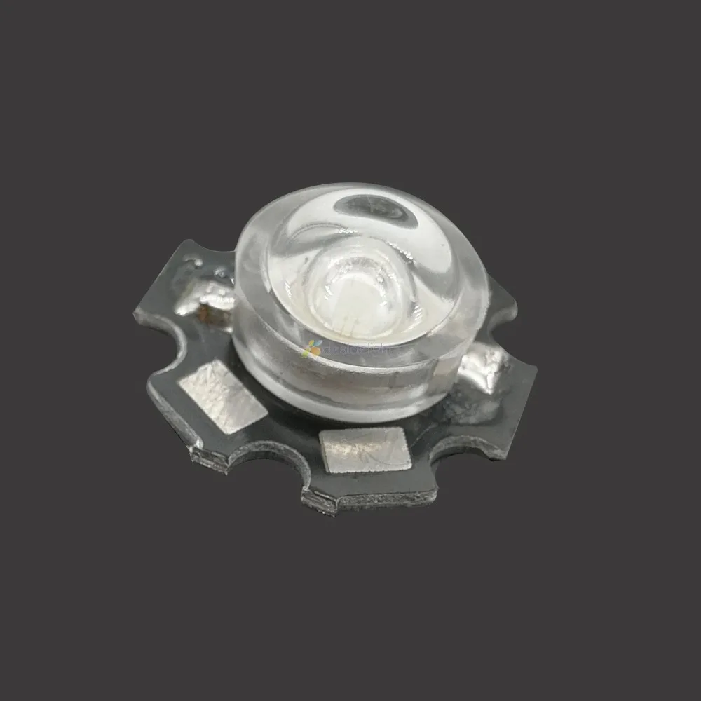 20 pz 13mm Mini LED Lens 15 30 45 60 90 100 gradi per IR CCTV LED PCB lenti convesse con supporto 1W 3W 3W Led ad alta potenza
