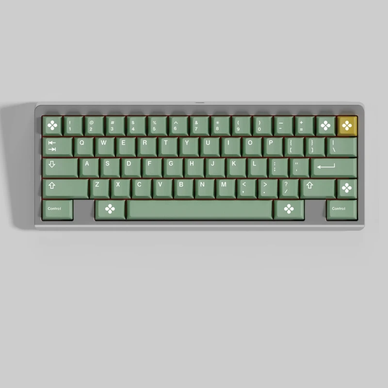 1 Set GMK DANDY Keycaps PBT 5 Sides Dye Sub Key Caps Cherry Profile Lightproof Keycap For Alice Wooting Double B Split Spacebar