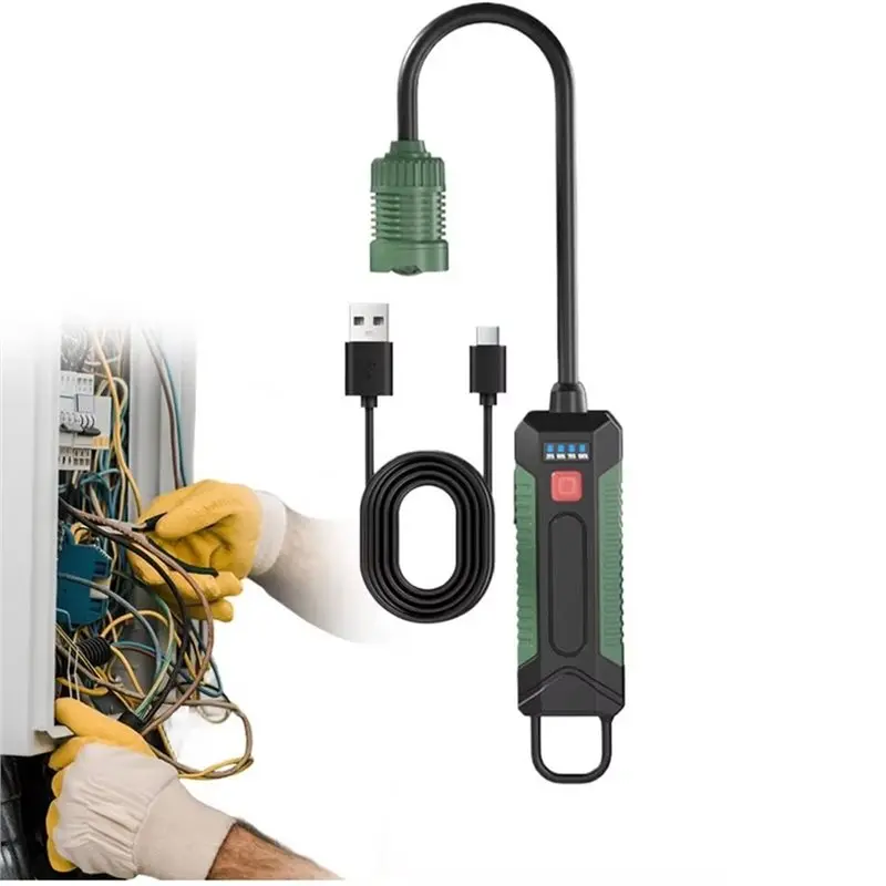 A01F-Magnetic Work Light Bendable Rechargeable 3 Modes Working Lamp A