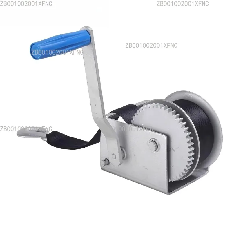 Trailer Manual Winch (Hand Crank) - Non-Stamped Parts - For Motorboat & Yacht Trailers