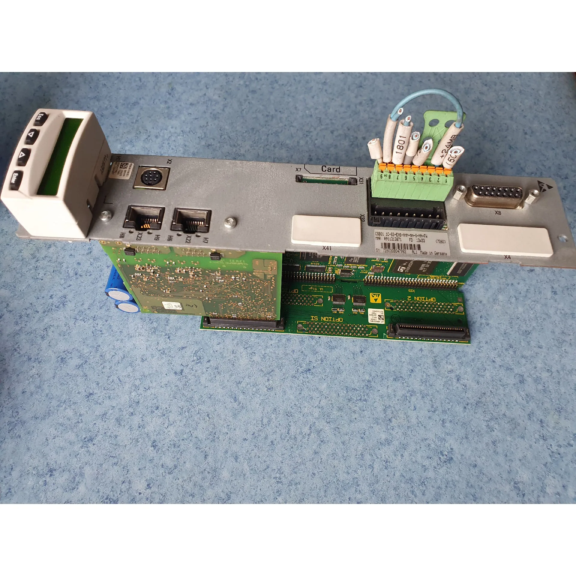 Cartão de eixo CSB01.1C-S3-ENS-NNN-NN-S-NN-FW com garantia