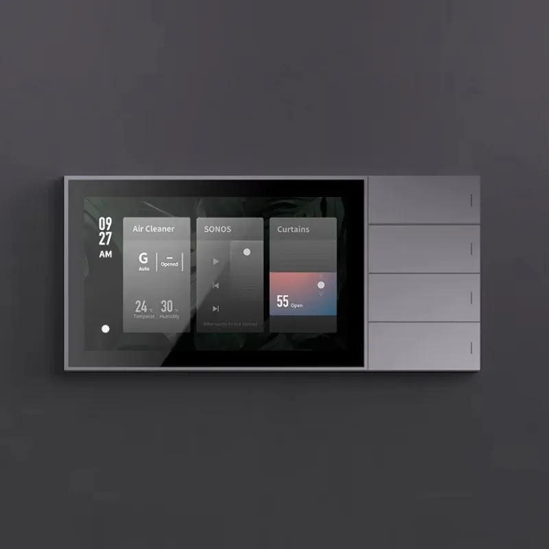 

Nature 7 PRO OLED Touch Screen Android Operated Smart Home Automation System US/EU Wi-Fi Connectivity Smart Home Kits