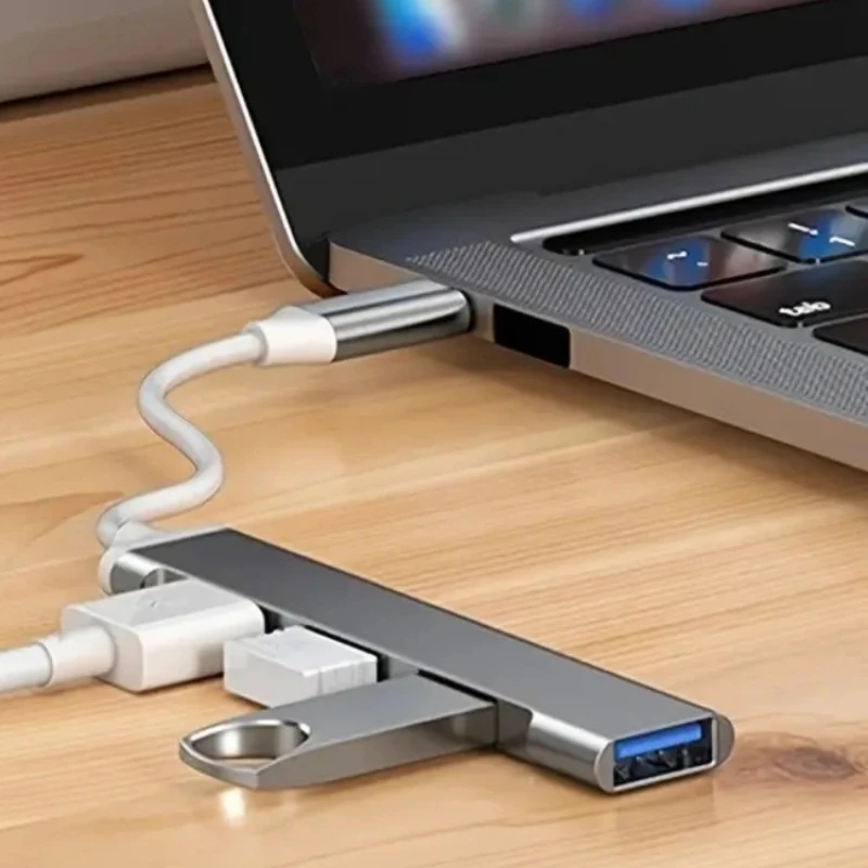 

4 Port Multi Splitter Type C HUB 3.0 USB 3.1 Adapter OTG For Xiaomi Lenovo Macbook 13 15 Air Pro PC Computer Accessories