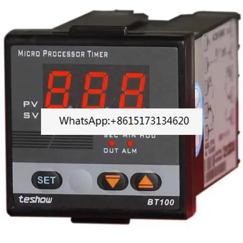 TESHOW time relay BT100 single cycle positive countdown timer delay instantaneous hours seconds hours