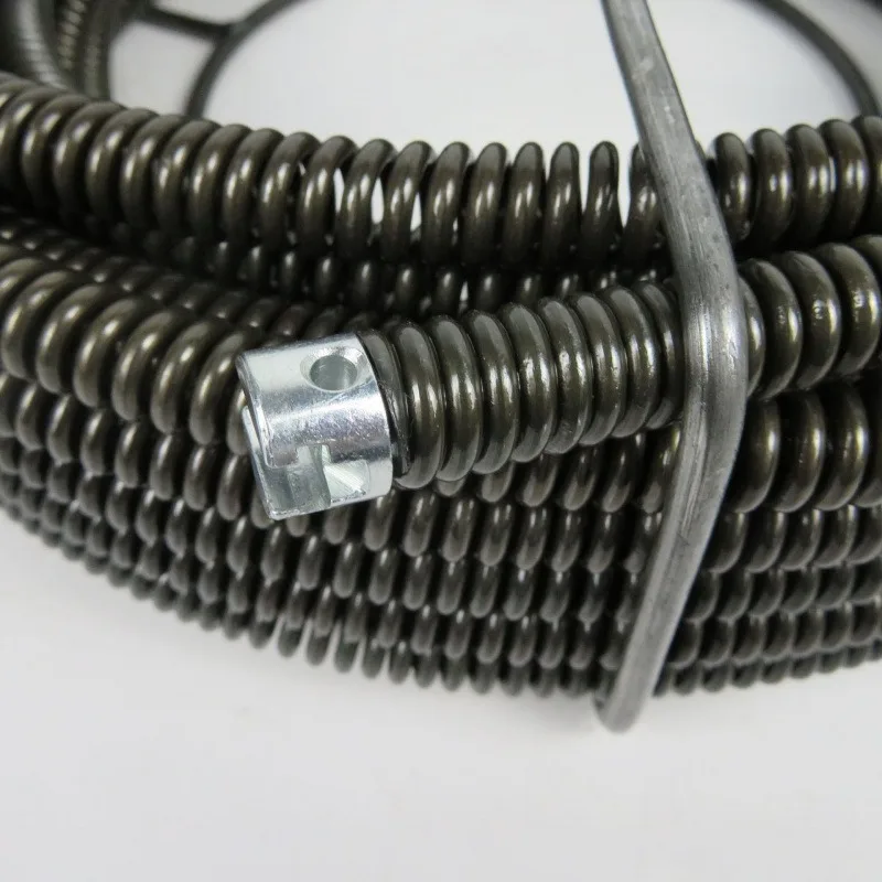 Bold Encryption Dredger Extension Spring Sewer Tool 20 Meters Pipe Dredger Steel Wire 16mm Spring