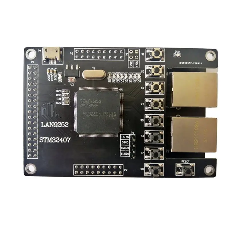 

JABS-LAN9252 Slave LAN9252 Development Board STM32407 STM32F407 Ethercat Slave 16IO CIA402