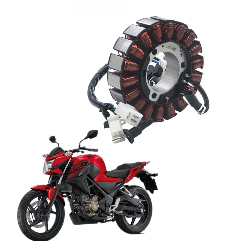

Запчасти для мотоциклов Honda CB300F CB300R CBF250 CBF250NA CBF300 CBF300NA CBR250R CBR300R 31120-KYJ-901, катушка статора генератора