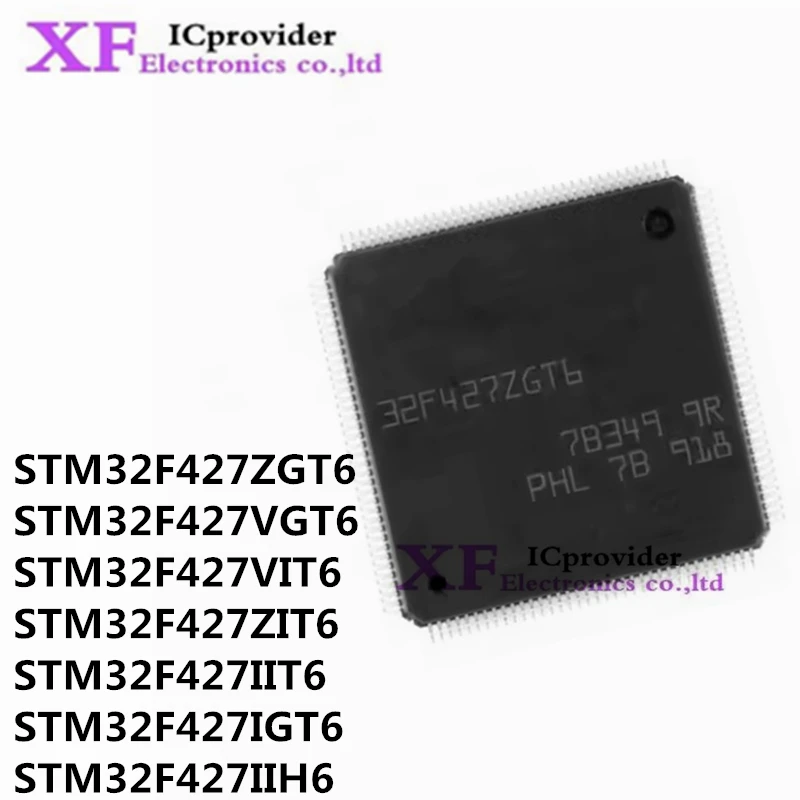 

STM32F427ZGT6 STM32F427VGT6 STM32F427VIT6 STM32F427ZIT6 STM32F427IIT6 STM32F427IGT6 STM32F427IIH6