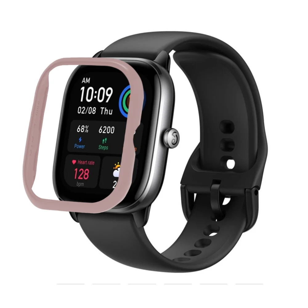 Protetor caso pc para amazfit gts 4 mini relógio escudo pára-choques quadro duro para huami amazfit gts4 mini capa protetora acessórios