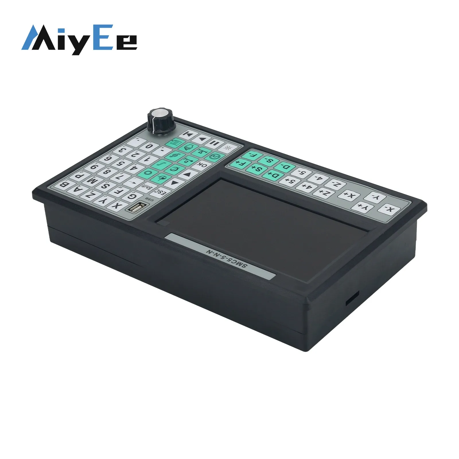 SMC5-5-N-N Controlador offline CNC de 5 eixos de alto desempenho CPU de 32 bits RTCP Controlador de movimento CNC com LCD de 7 polegadas