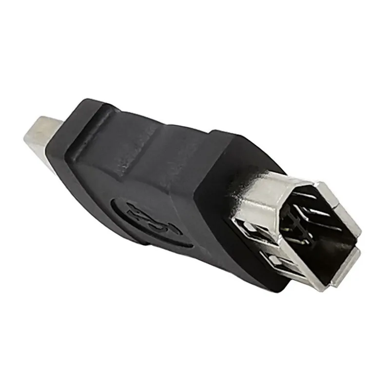 محول USB ذكر إلى ذكر لـ Firewire IEEE 1394 ، 6 دبوس ، USB 2.0 ، موصل للكاميرا ، الهاتف المحمول ، مشغل MP3