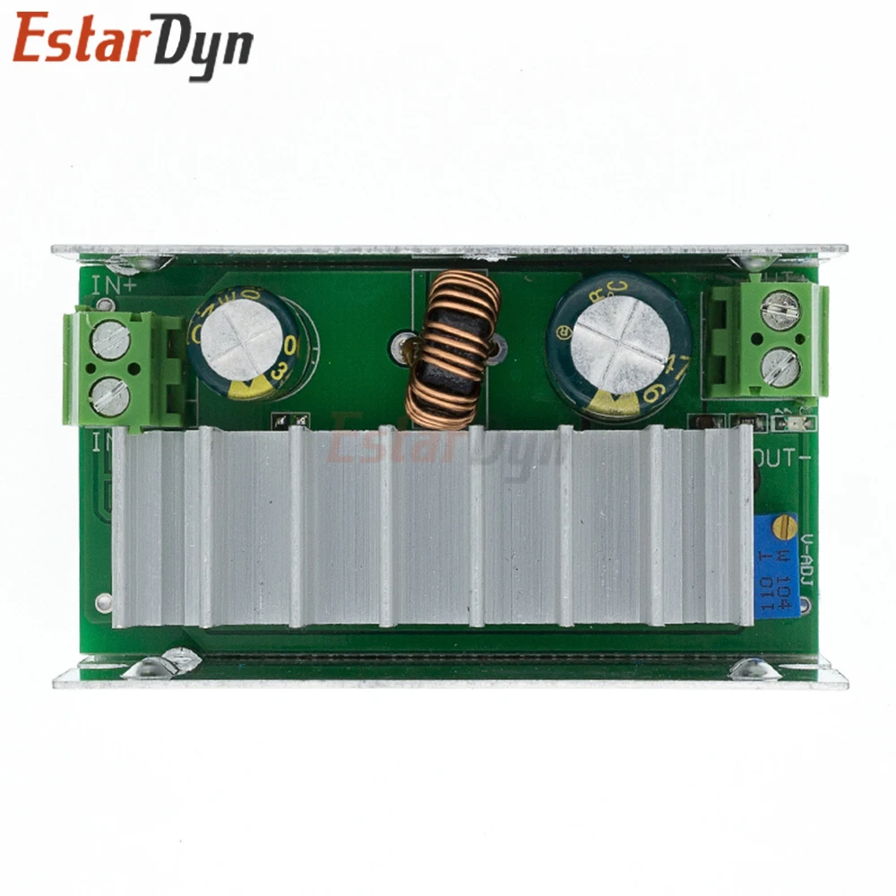 Estardyn 200W 10A DC-DC Boost Converter 6-35V to 6-55V Adjustable Step Up Voltage Regulator Power Supply Module with Shell - view 2